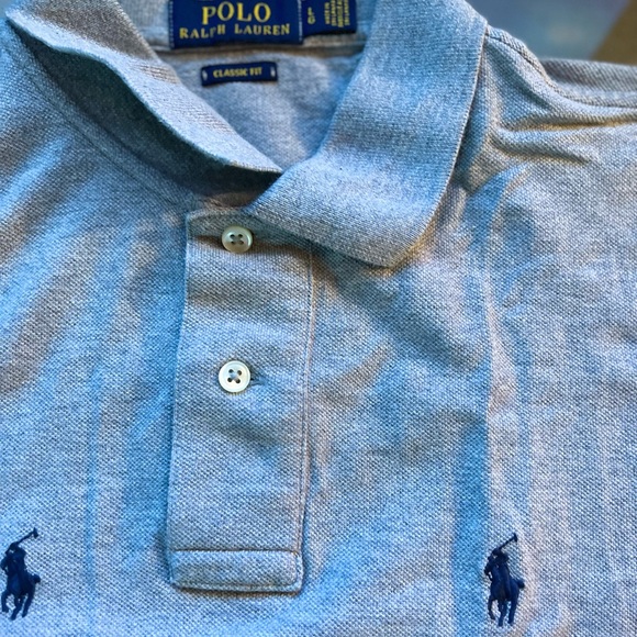 Ralph Lauren Polo Gray Repeater Size Large - Picture 2 of 5